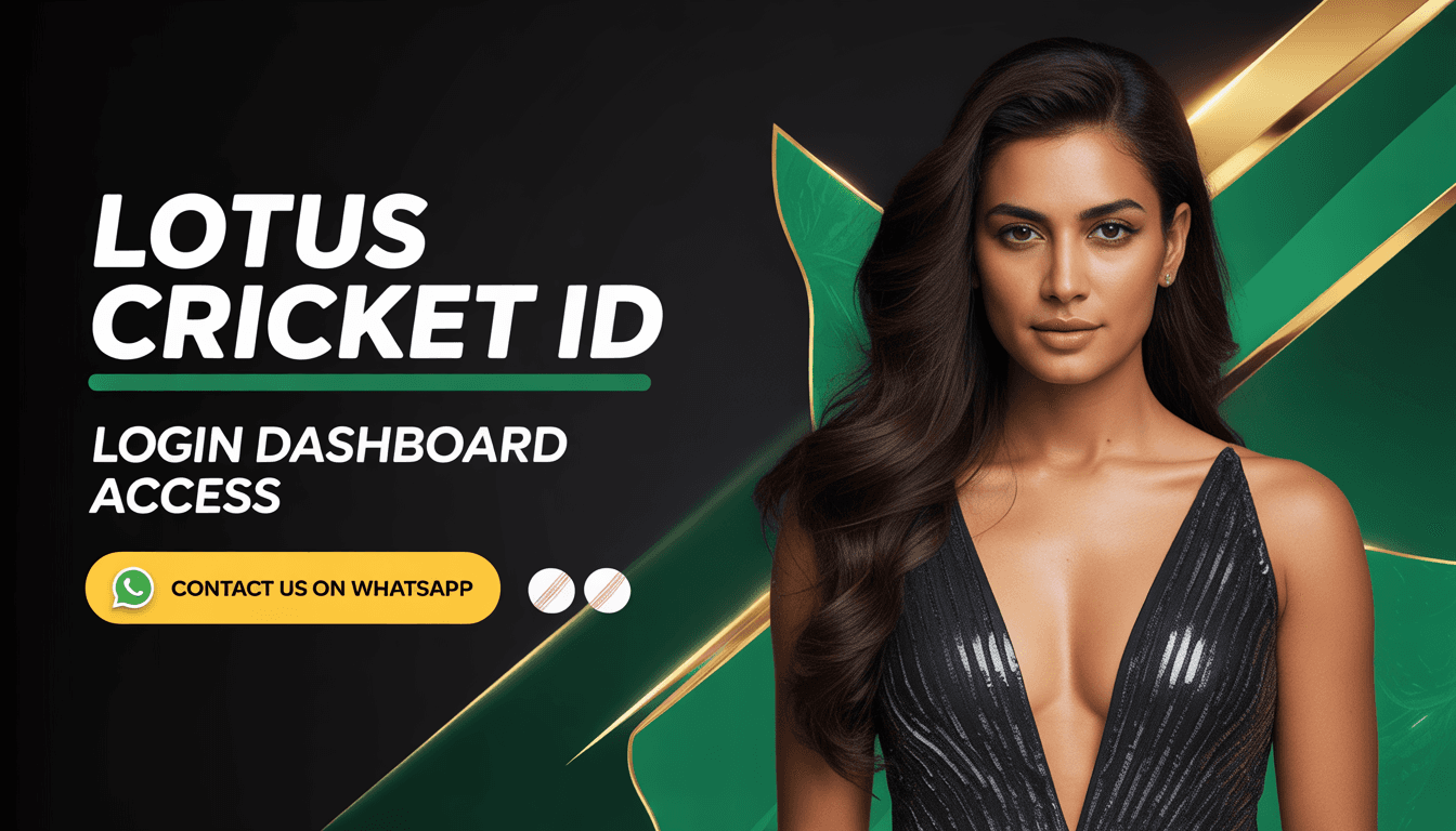 Lotus Cricket ID Login Dashboard