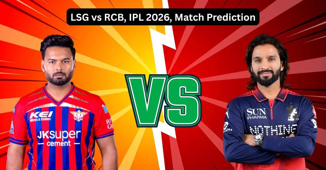 LSG vs RCB Match Prediction IPL 2026: Probable XI, Pitch Report, and Who Will Win Today?