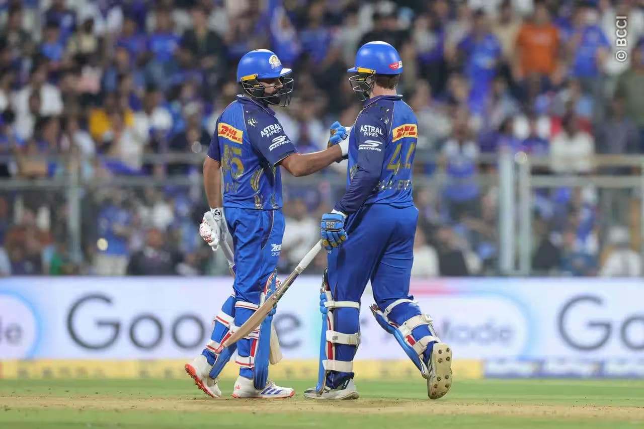 MI vs LSG IPL 2026 Match Result: Rohit Sharma and Rickelton Shine in Record-Breaking Chase at Wankhede