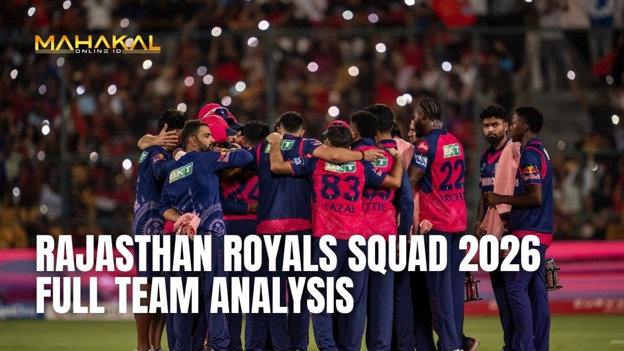 Rajasthan Royals Squad 2026 Full Team Analysis