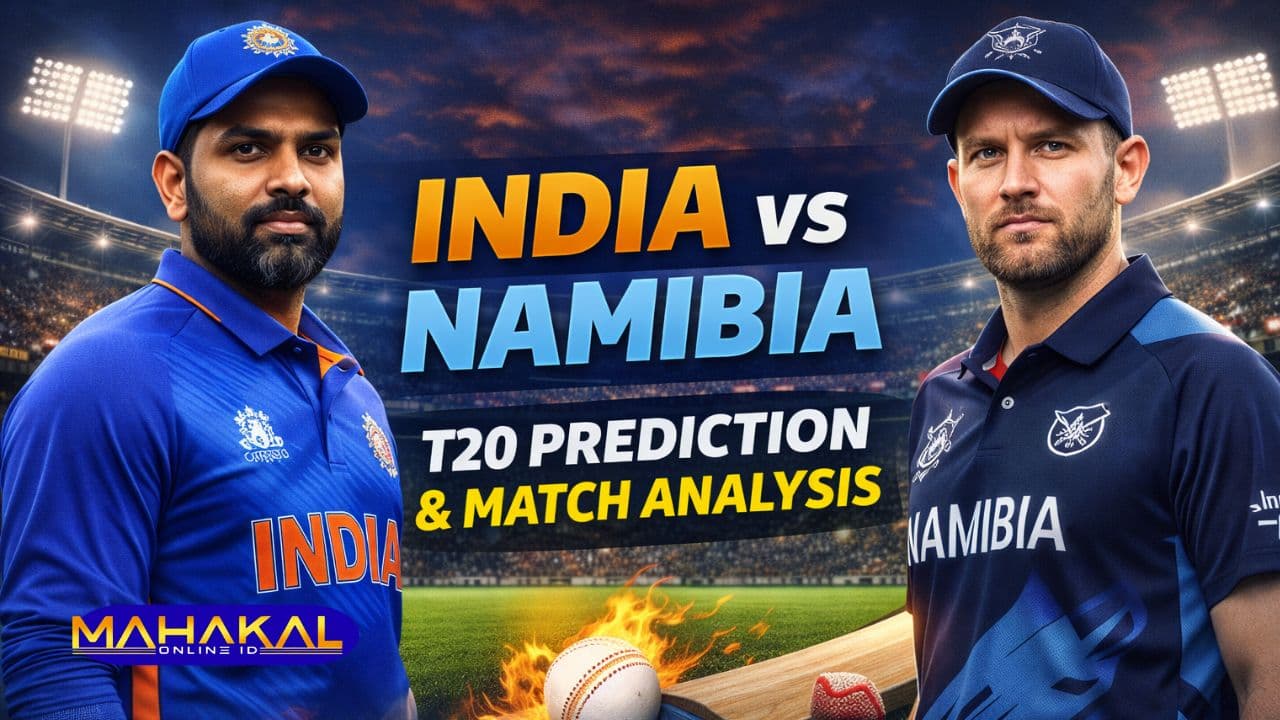 India vs Namibia T20 Prediction & Match Analysis 2026