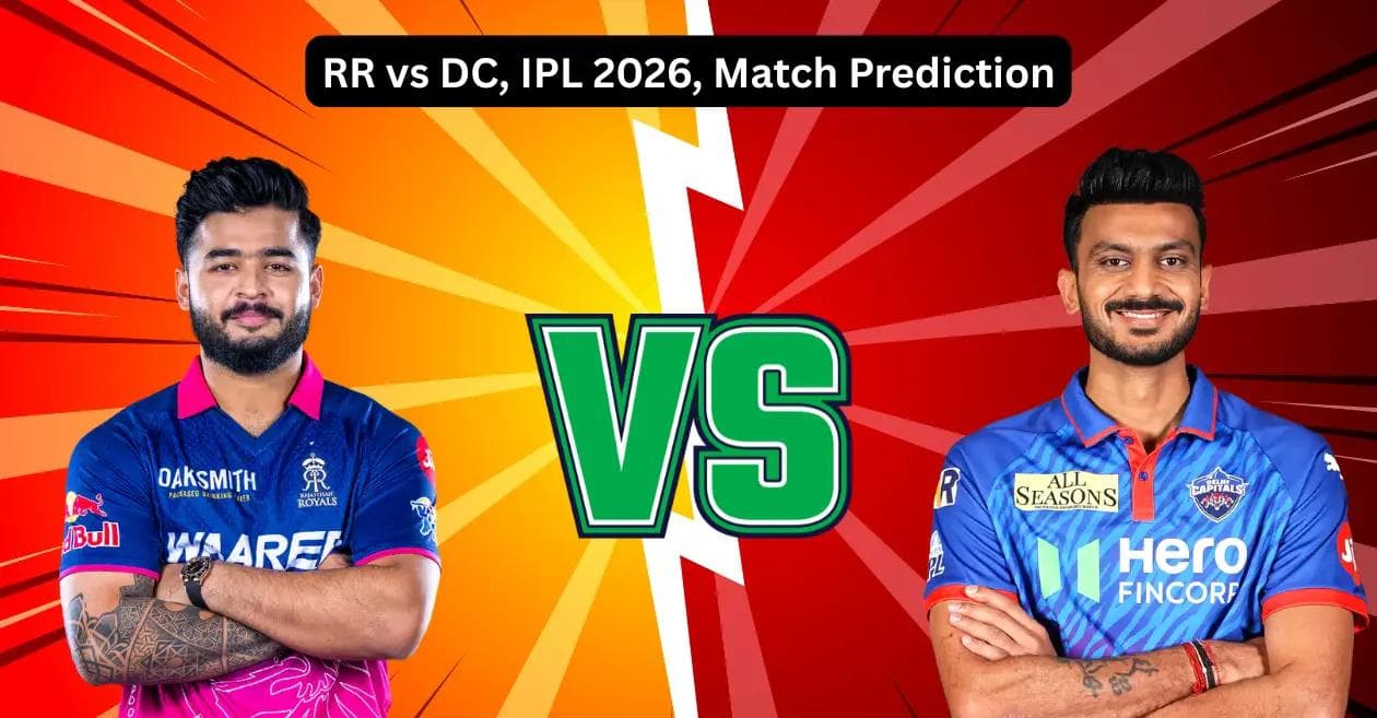 RR vs DC Match Prediction IPL 2026: Playing XI, Pitch Report, and Winner Forecast