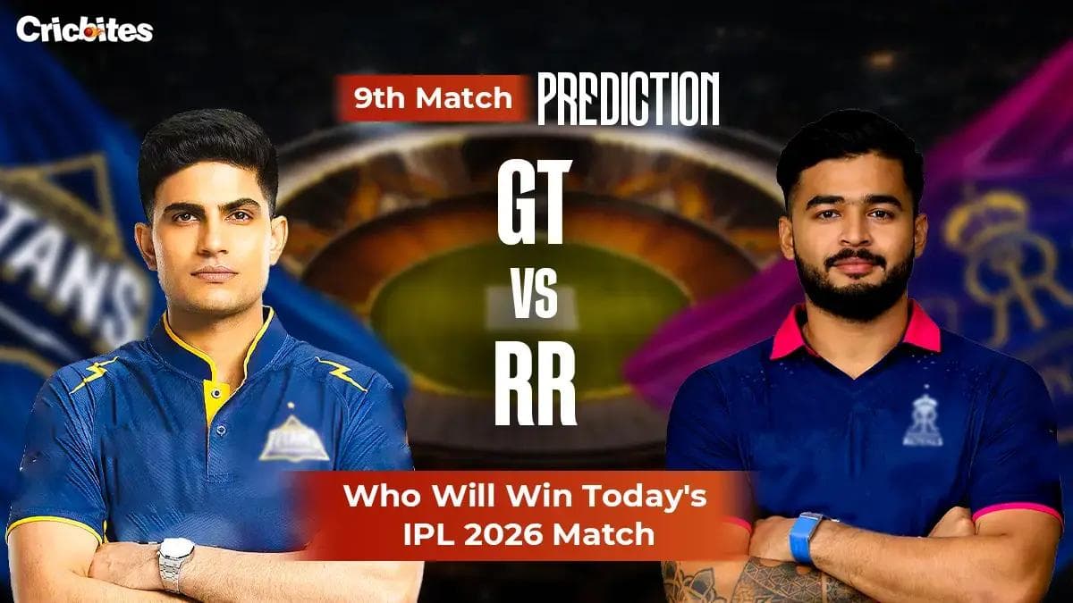 GT vs RR Match Prediction IPL 2026: Who Will Win Today's Match?
