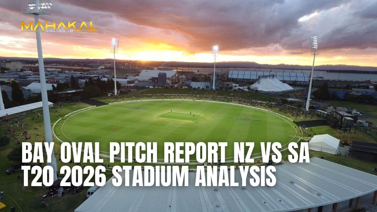 Bay Oval Pitch Report NZ vs SA T20 2026 Stadium Analysis