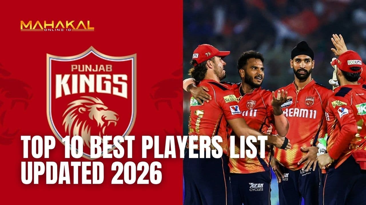 Punjab Kings Top 10 Best Players List 2026