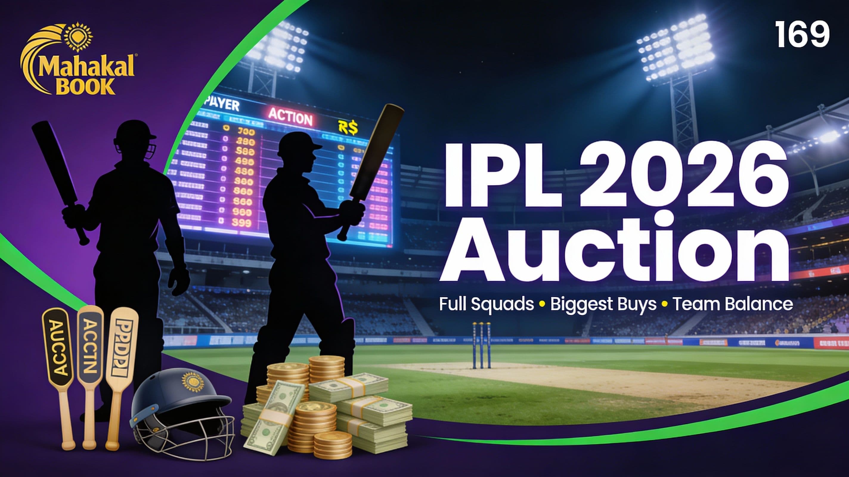 IPL 2026 Auction: Full Squads, Biggest Buys & Team Balance