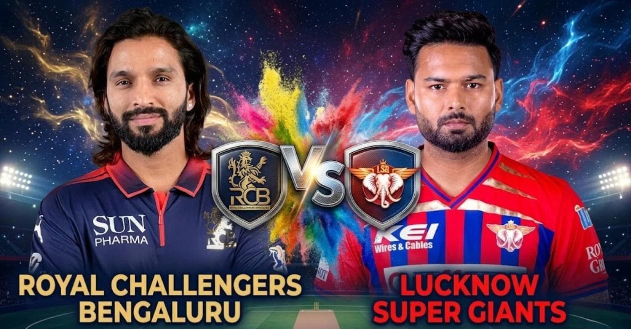 RCB vs LSG Match Prediction IPL 2026: RCB vs LSG Match Prediction IPL 2026: Playing XI, Pitch Report & Winner Tips