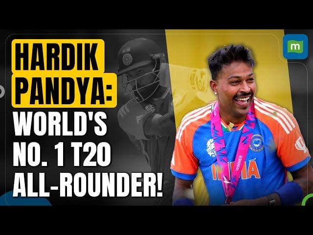 Hardik Pandya No. 1 T20I All-Rounder